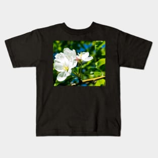 Crabapple blossoms Kids T-Shirt